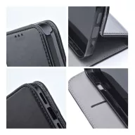 Magneto Samsung Galaxy S24 PLUS mágneses flip tok, fekete