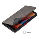 Sony Xperia 8, oldalra nyíló tok, szürke