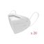 FFP2 / KN95 prémium szájmaszk - 20db-os csomag