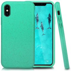   Apple iPhone XS Max, Bioplasztik tok, környezetbarát, Wooze Bio, zöld