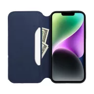 Dual Pocket  Samsung S24 PLUS flip tok, kék