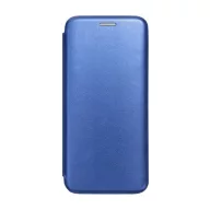   Forcell Elegance oldalra nyíló hátlap tok Samsung S24 kék