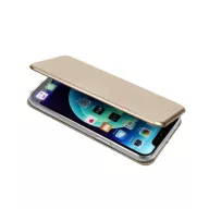   Forcell Elegance oldalra nyíló hátlap tok Samsung S24 ULTRA arany