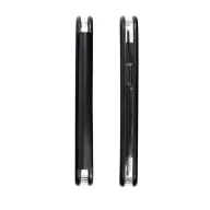   Forcell Elegance oldalra nyíló hátlap tok Samsung Galaxy S23 FE, fekete