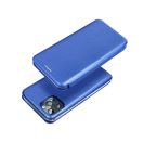 Forcell Elegance oldalra nyíló hátlap tok Samsung Galaxy S23 FE, kék