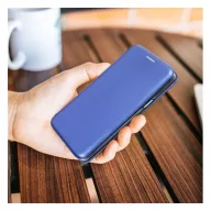   Forcell Elegance oldalra nyíló hátlap tok Samsung Galaxy S23 FE, kék
