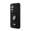 Karl Lagerfeld Saffiano Grip Stand Metal Logo Samsung Galaxy S23 FE hátlap tok, fekete