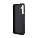 Karl Lagerfeld Saffiano Grip Stand Metal Logo Samsung Galaxy S23 FE hátlap tok, fekete