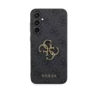 Guess PU 4G Metal Logo Samsung Galaxy S23 FE hátlap tok, szürke