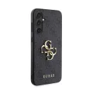 Guess PU 4G Metal Logo Samsung Galaxy S23 FE hátlap tok, szürke