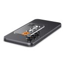 Spigen Glas.tR SLIM EZ Fit Optik Pro Samsung Galaxy S23 FE Tempered kameralencse-védő fólia felhelyező kerettel, fekete (2db)