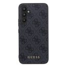 Guess Metal Gold Logo Samsung Galaxy S23 FE tok, szürke