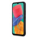 Guess Metal Gold Logo Samsung Galaxy S23 FE tok, szürke