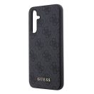 Guess Metal Gold Logo Samsung Galaxy S23 FE tok, szürke