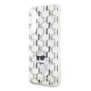 Karl Lagerfeld Monogram Choupette Samsung Galaxy S23 FE tok, átlátszó