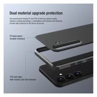   Nillkin Super Frosted Shield Pro Samsung Galaxy S24 műanyag tok, fekete