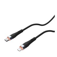   Nillkin Flowspeed USB-C / Lightning  szilikon kábel, 27W, 1,2m, kék