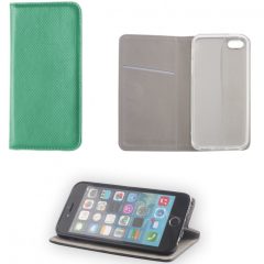   Motorola Moto G8 Plus, Oldalra nyíló tok, stand, Smart Magnet, menta