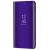Huawei Honor 20 Lite / 20i, Oldalra nyíló tok, hívás mutatóval, Smart View Cover, lila (utángyártott)