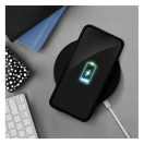 Forcell Silicone hátlap tok, Samsung Galaxy A05s, fekete