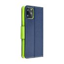 Fancy Xiaomi Redmi Note 13 Pro 5G flip tok, kék-lime