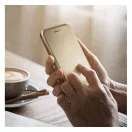 Forcell Elegance oldalra nyíló hátlap tok Xiaomi Redmi Note 13 5G, arany