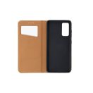 Smart Pro bőr flip tok Xiaomi Redmi Note 13 5G, barna