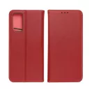Smart Pro bőr flip tok Xiaomi Redmi Note 13 5G , bordó