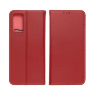 Smart Pro bőr flip tok Xiaomi Redmi Note 13 Pro 5G , bordó