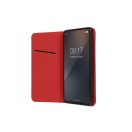 Smart Pro bőr flip tok Xiaomi Redmi Note 13 Pro 5G , bordó