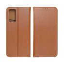 Smart Pro bőr flip tok Xiaomi Redmi Note 13 Pro 4G, barna