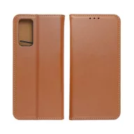 Smart Pro bőr flip tok Xiaomi Redmi Note 13 Pro 4G, barna