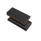 Smart Pro bőr flip tok Xiaomi Redmi Note 13 Pro 4G, fekete