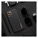 Forcell Leather műbőr hátlap tok Samsung Galaxy A25 5G, fekete