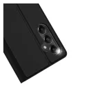 Dux Ducis Skin Pro Samsung Galaxy A05s műbőr tok, fekete