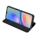 Dux Ducis Skin Pro Samsung Galaxy A05s műbőr tok, fekete