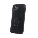 Defender Slide iPhone 15 ütésálló tok, fekete