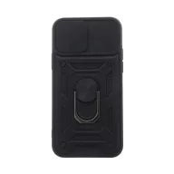 Defender Slide iPhone 15 Plus ütésálló tok, fekete