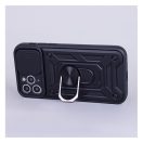 Defender Slide iPhone 15 Plus ütésálló tok, fekete