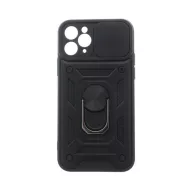   Defender Slide Samsung Galaxy A14 4G / A14 5G ütésálló tok, fekete