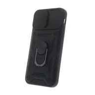   Defender Slide Samsung Galaxy A14 4G / A14 5G ütésálló tok, fekete