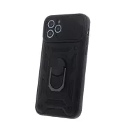   Defender Slide Samsung Galaxy A14 4G / A14 5G ütésálló tok, fekete