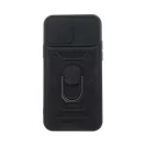 Defender Slide Xiaomi Redmi Note 9s / 9 Pro / 9 Pro Max ütésálló tok, fekete