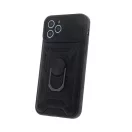 Defender Slide Xiaomi Redmi Note 9s / 9 Pro / 9 Pro Max ütésálló tok, fekete