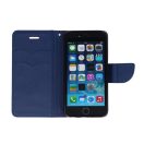 Fancy Samsung Galaxy A25 5G flip tok, piros-kék