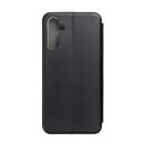 Forcell Elegance oldalra nyíló hátlap tok, Samsung Galaxy A15 5G, fekete