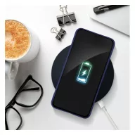   Forcell Soft szilikon hátlap tok, Samsung Galaxy A15 5G, sötétkék
