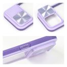 Slider Samsung Galaxy A15 5G kameravédős szilikon tok, fekete