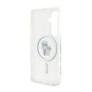 Karl Lagerfeld IML Karl & Choupette Samsung Galaxy S24 MagSafe tok, átlátszó