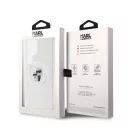 Karl Lagerfeld IML Karl & Choupette Samsung Galaxy S24 Ultra MagSafe tok, átlátszó